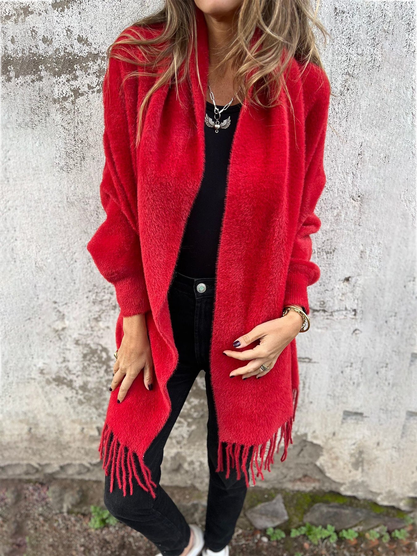 Valenzora | Langärmliger Cardigan