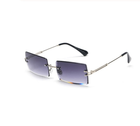 Valenzora | Fashionable rectangular sunglasses in retro style