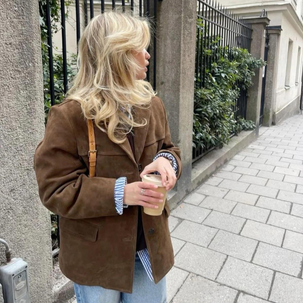 Valenzora | Luxury Suede Women's Jacket