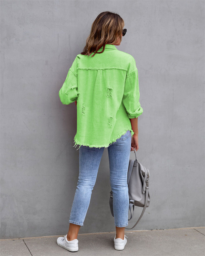 Valenzora | Stylish denim jacket for women