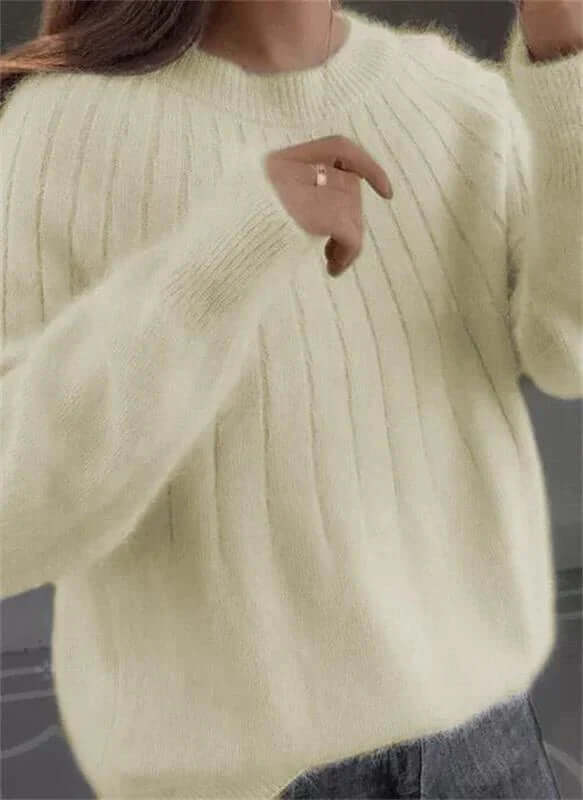 Valenzora | Kuscheliger Rippstrickpullover