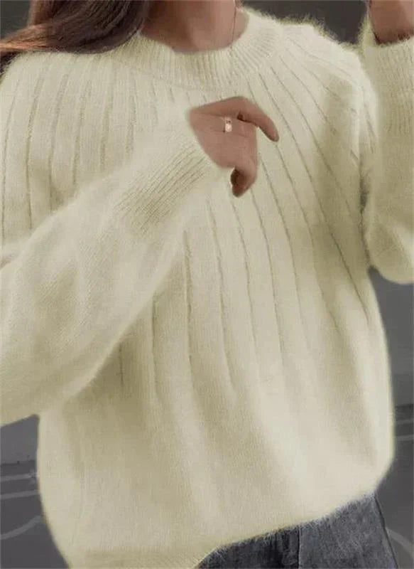 Valenzora | Pullover aus weichem Kaschmirstrick