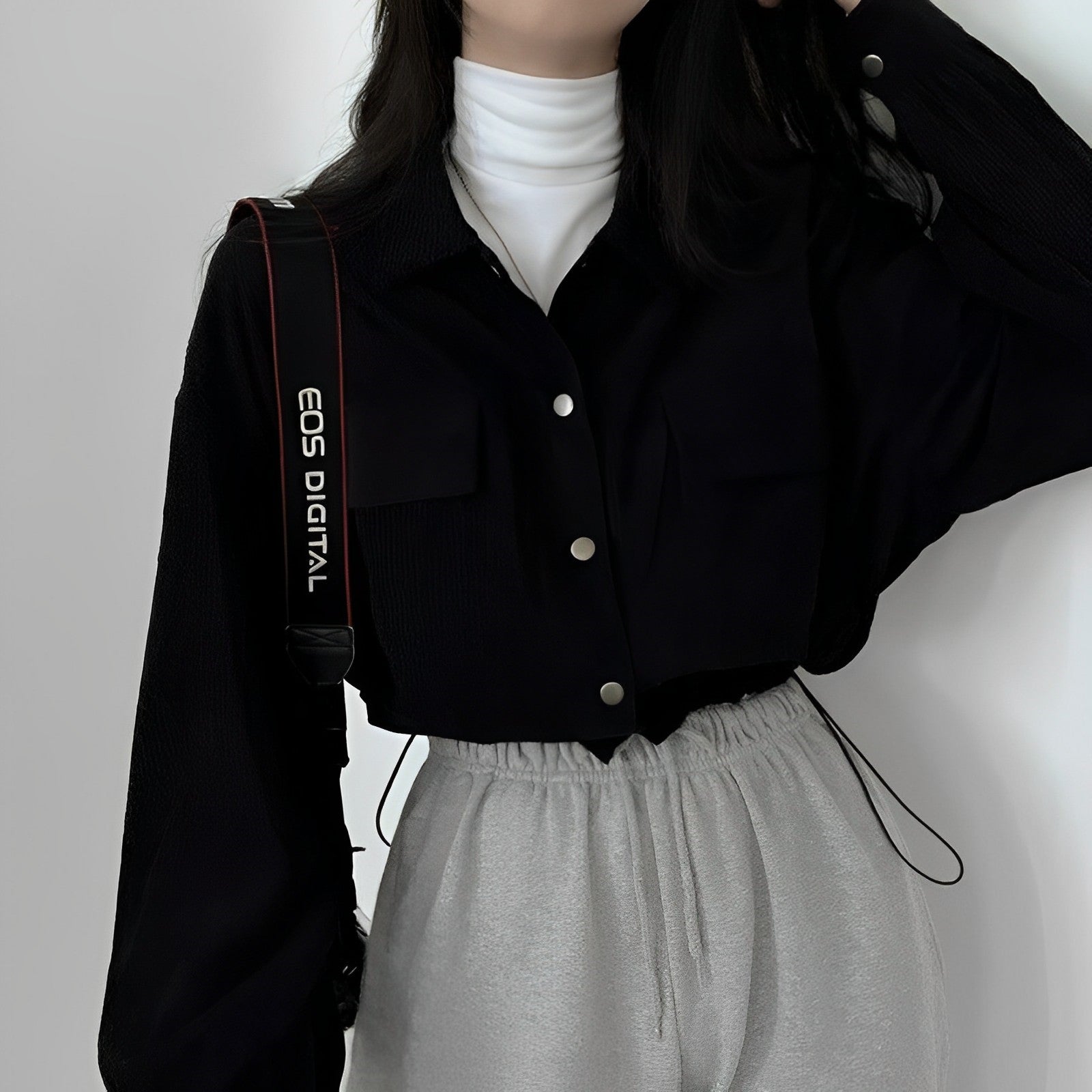 Valenzora | Women's Corduroy Jacket with Short Lapel