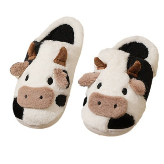 Valenzora | Cow slippers for women