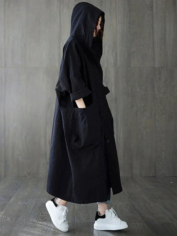 Valenzora | Long Waterproof Trench Coat