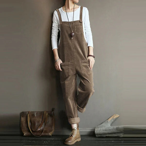 Valenzora | Lässiger Cord-Overall