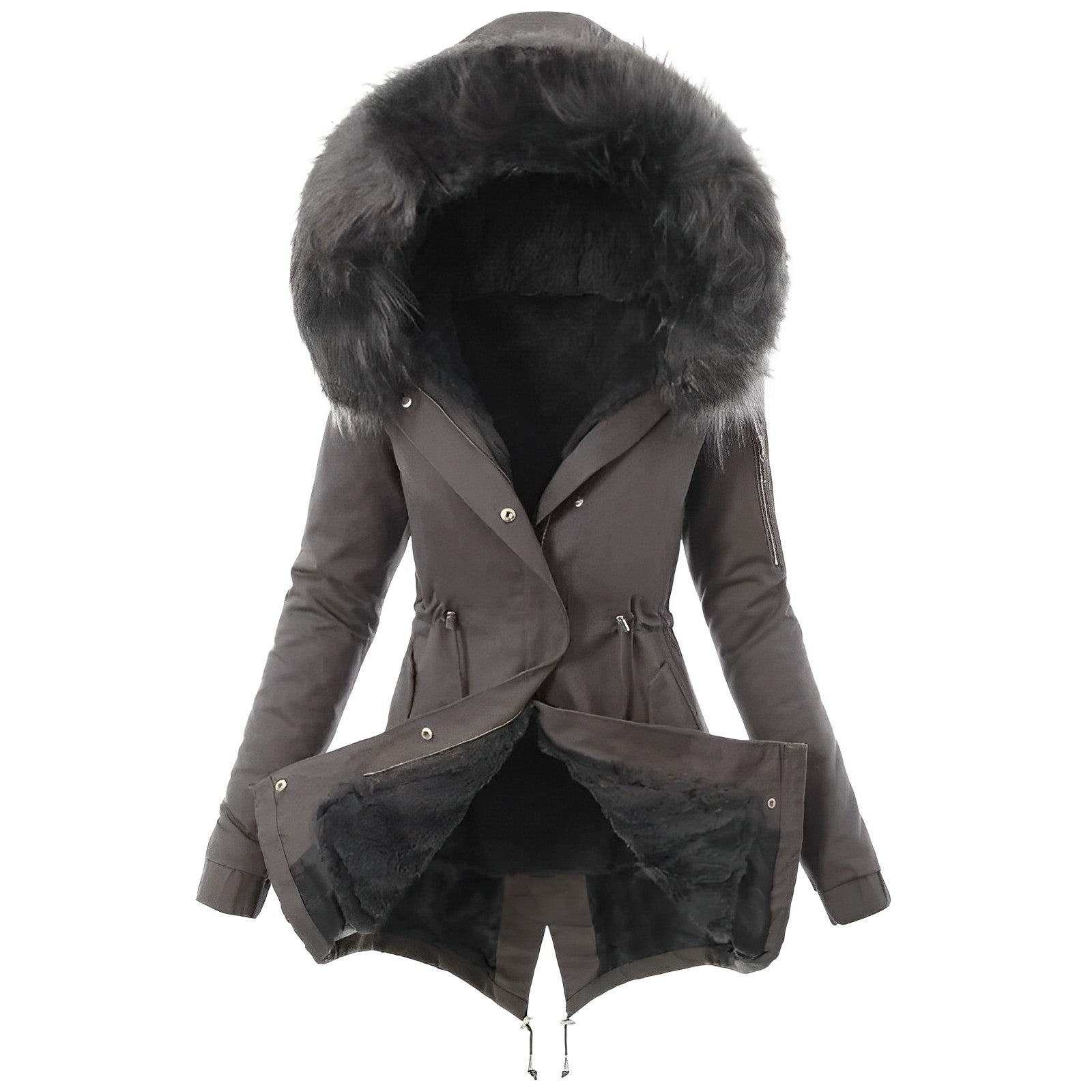 Valenzora | Warm winter jacket made of fur