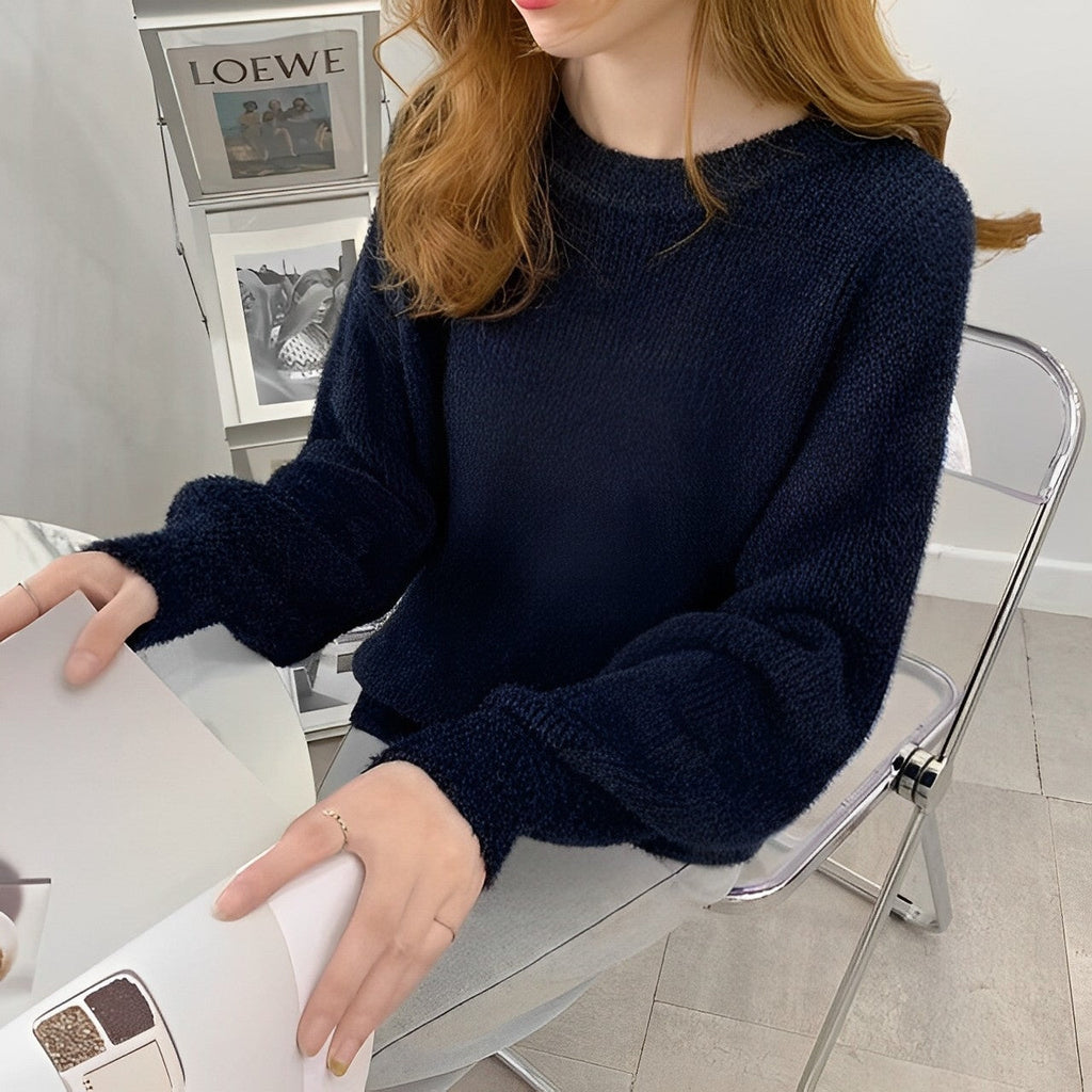Valenzora | Eleganter Kaschmir-Strickpullover