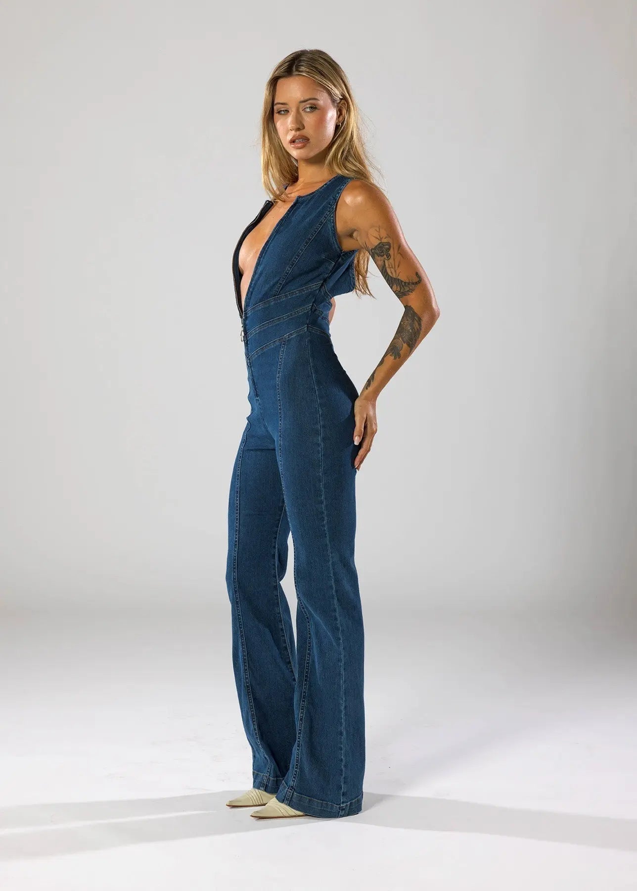 Valenzora | Denim Jumpsuit