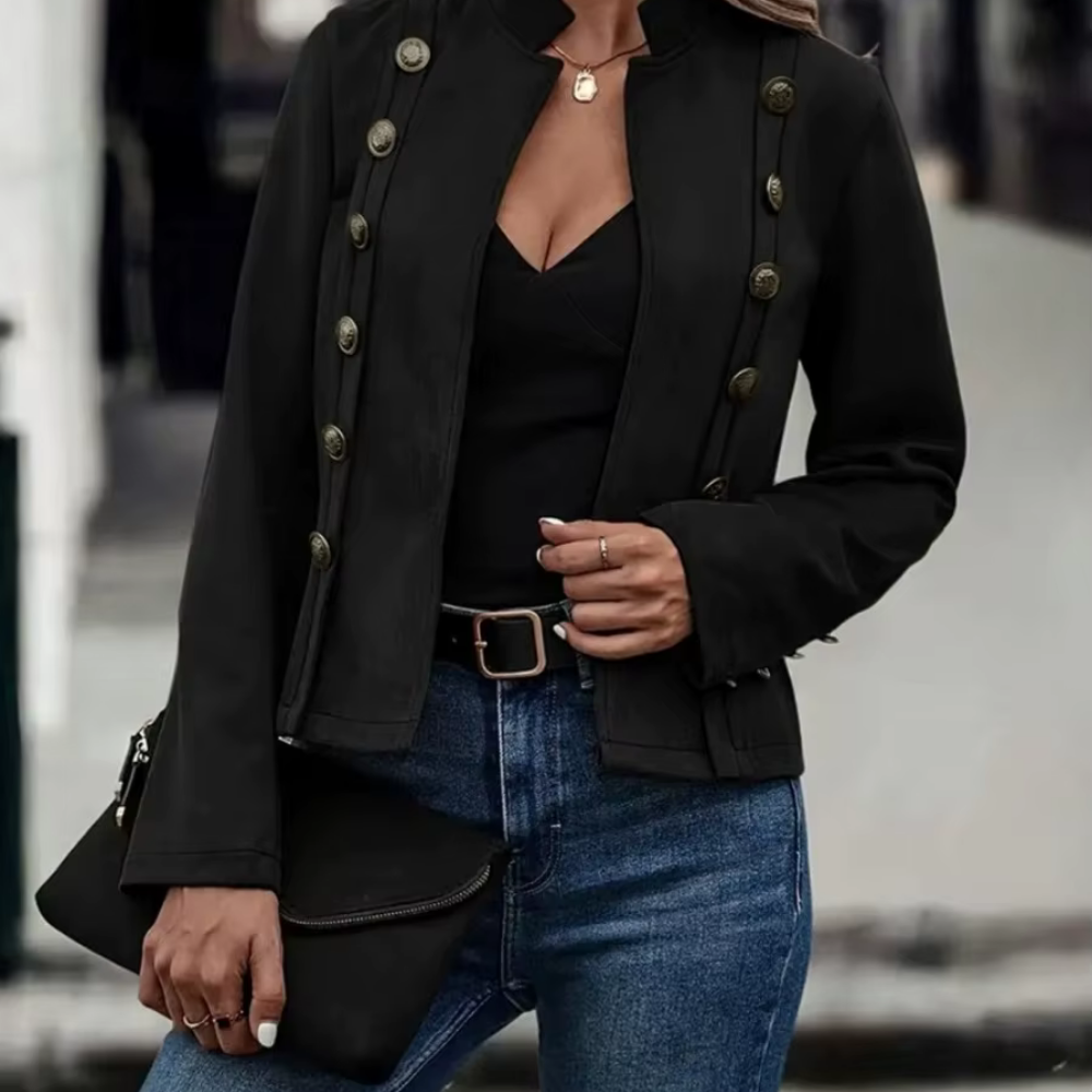 Valenzora | Elegante Jacke mit Knöpfen