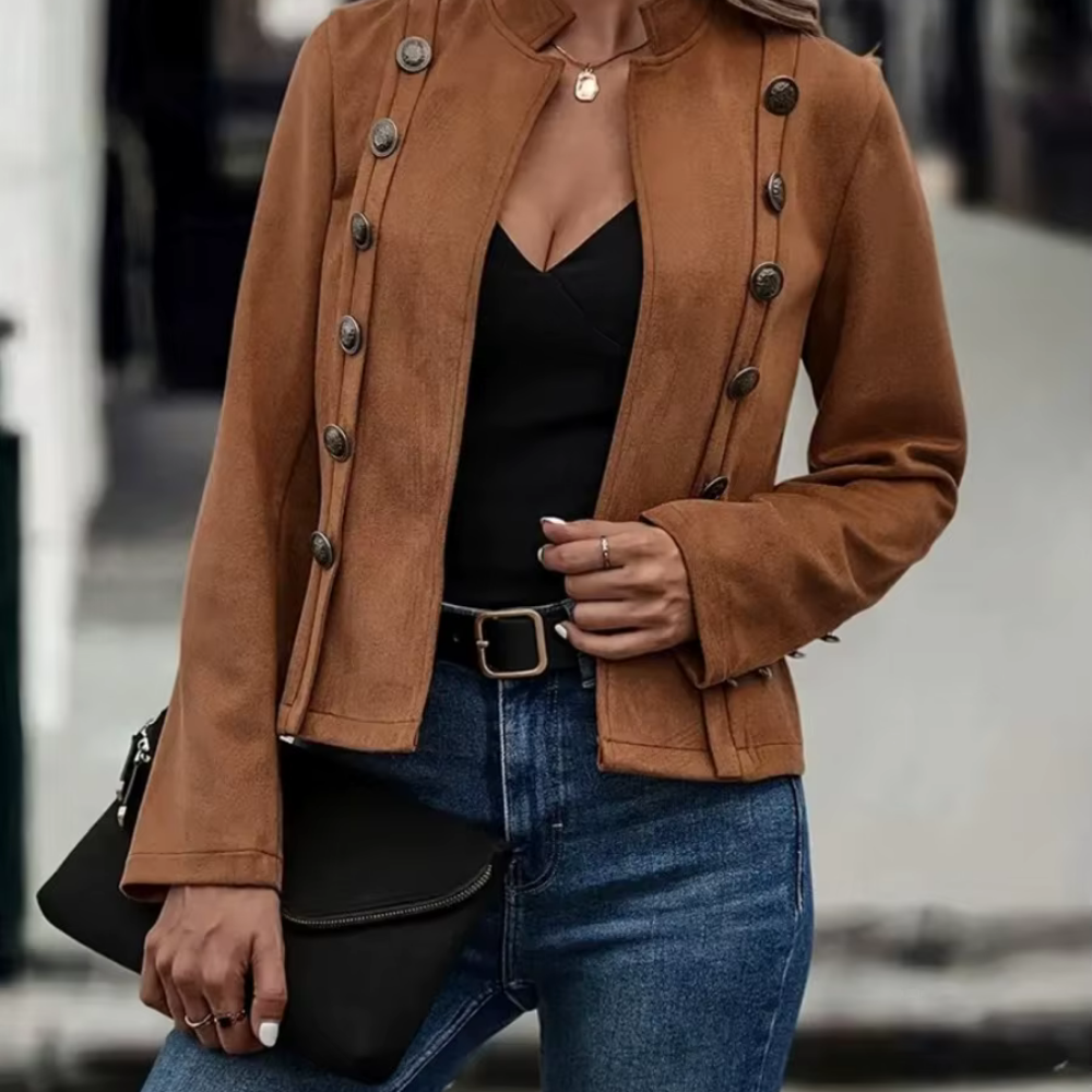 Valenzora | Elegante Jacke mit Knöpfen