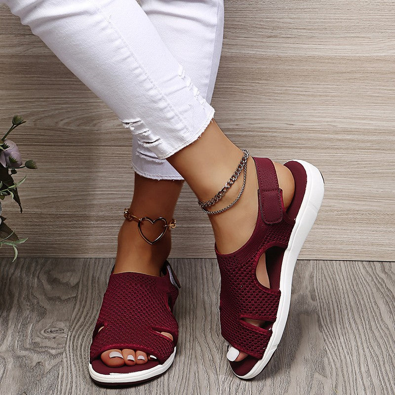 Valenzora | Luftige Sandalen mit ergonomischem Fußbett