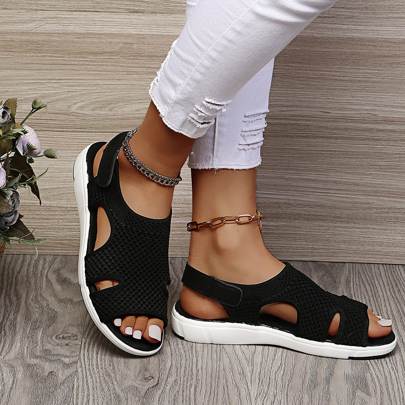 Valenzora | Luftige Sandalen mit ergonomischem Fußbett