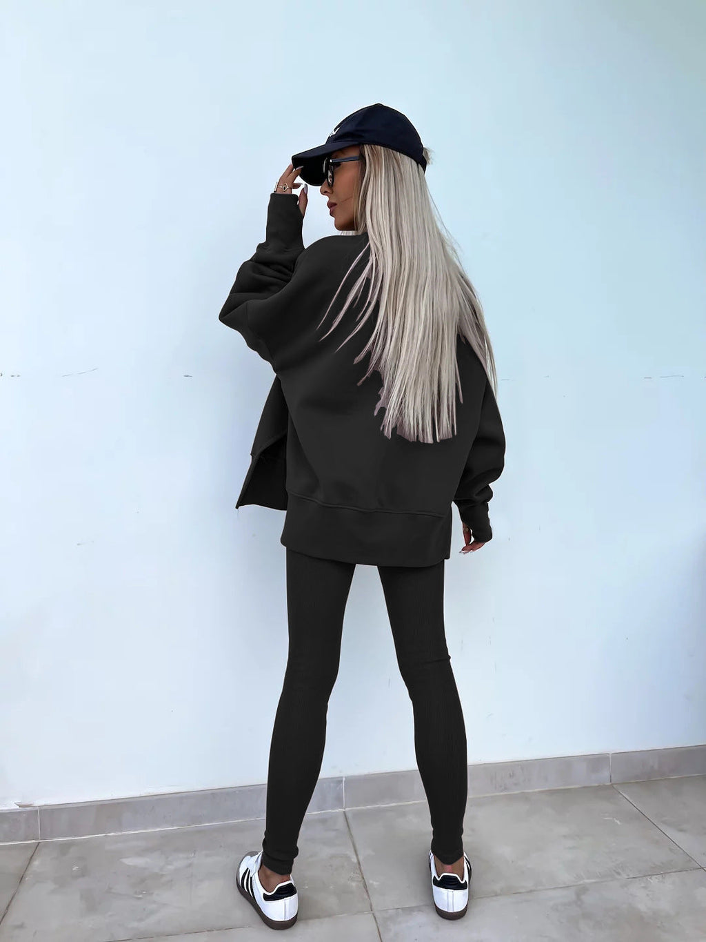 Valenzora | Damen Anzug im Relaxed-Stil mit langen Ärmeln – Winter-Set