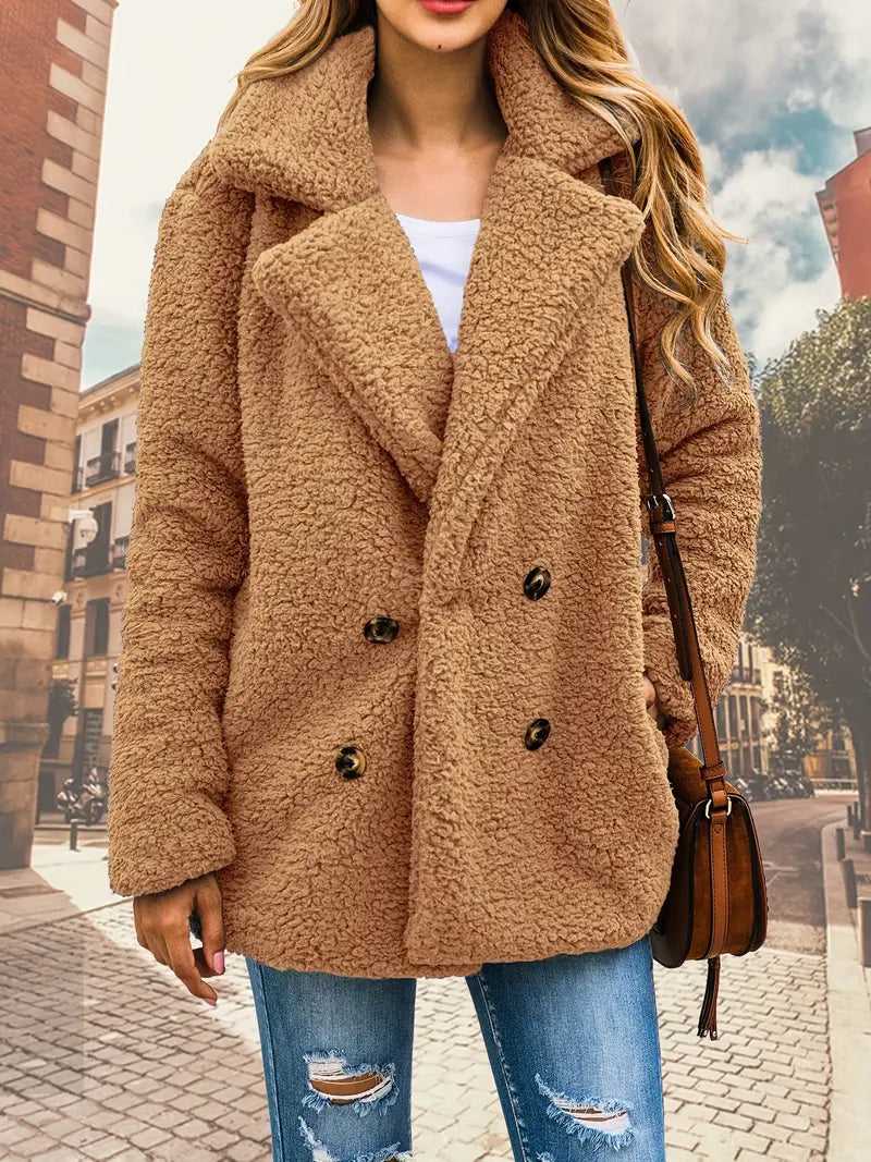 René | Luxury teddy jacket for the cold season