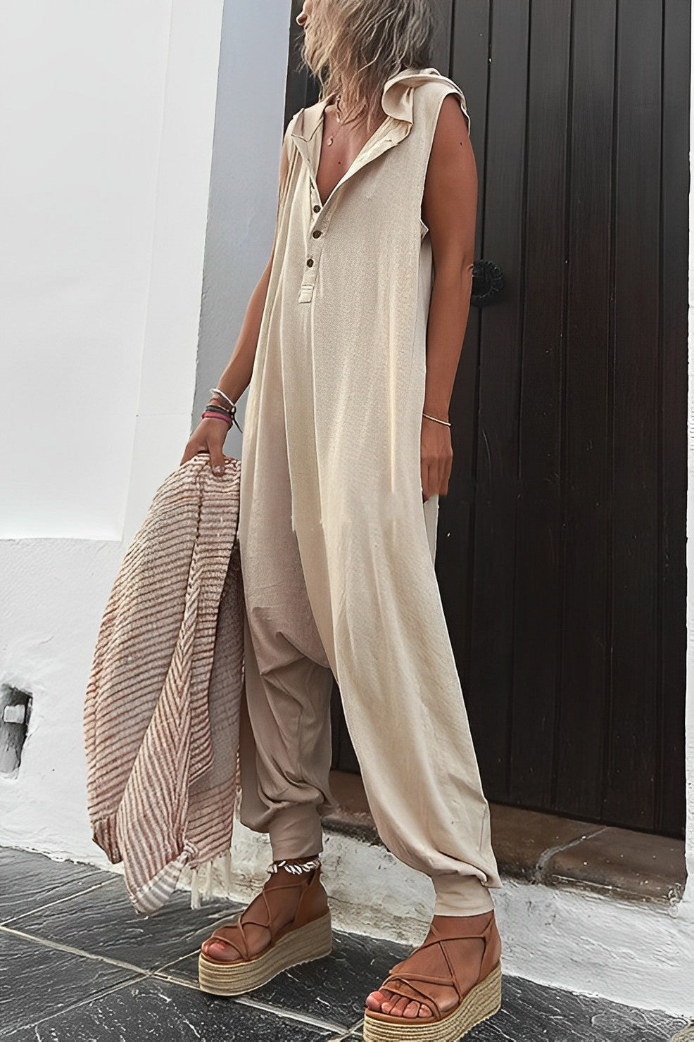 Valenzora | Jumpsuit without buttons | Everyday comfort and style