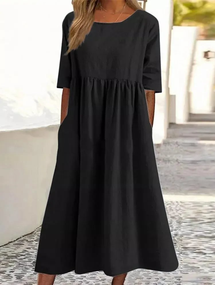 Valenzora | Elegant, comfortable cotton dress