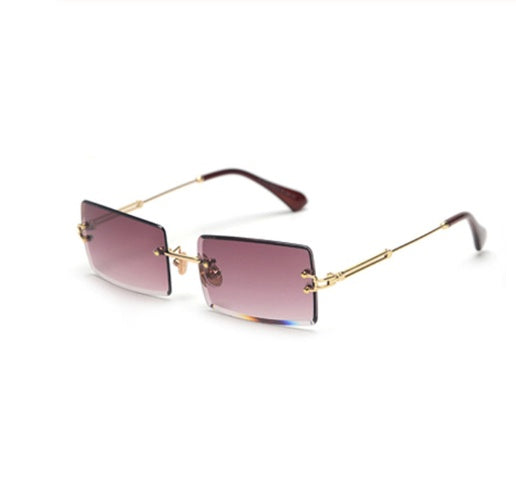 Valenzora | Fashionable rectangular sunglasses in retro style