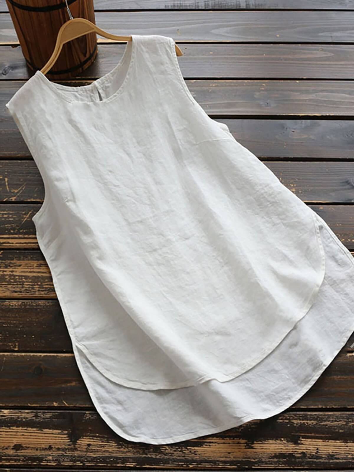 Valenzora | Sleeveless printed shirts & tops