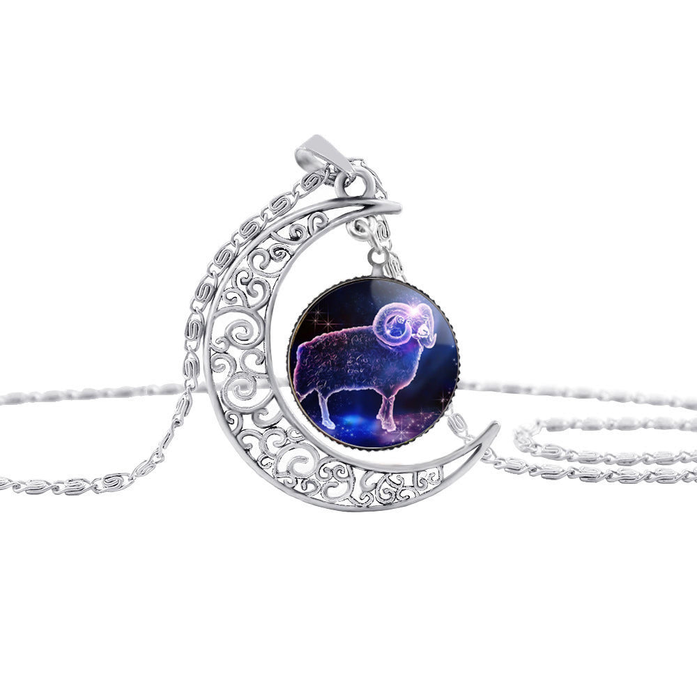 Valenzora | Moon Zodiac Necklace