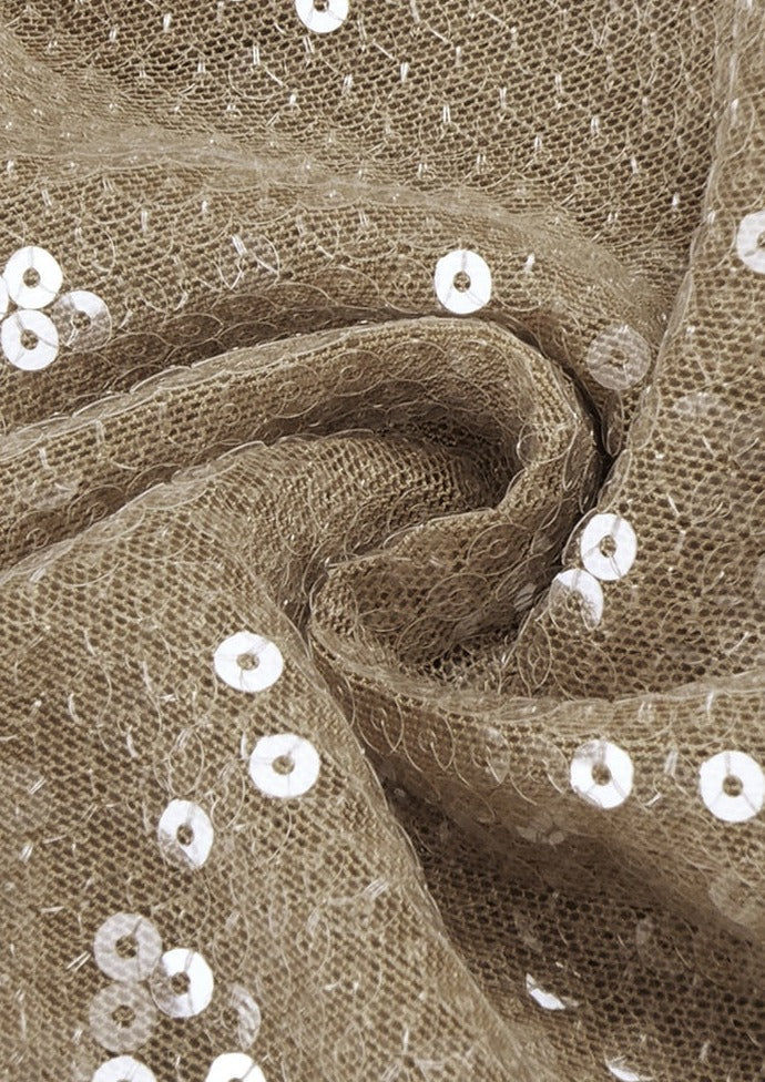 Valenzora | Maxi Dress with Sequins and Drawstring for Women