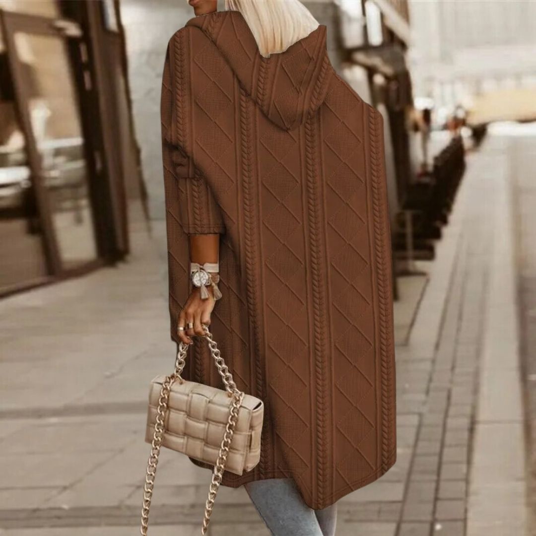 Valenzora | Stylischer langer Cardigan