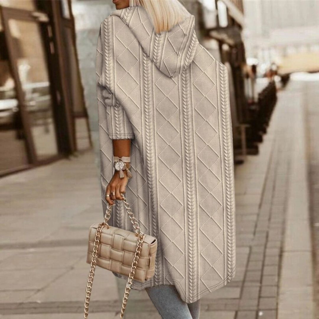 Valenzora | Stylischer langer Cardigan