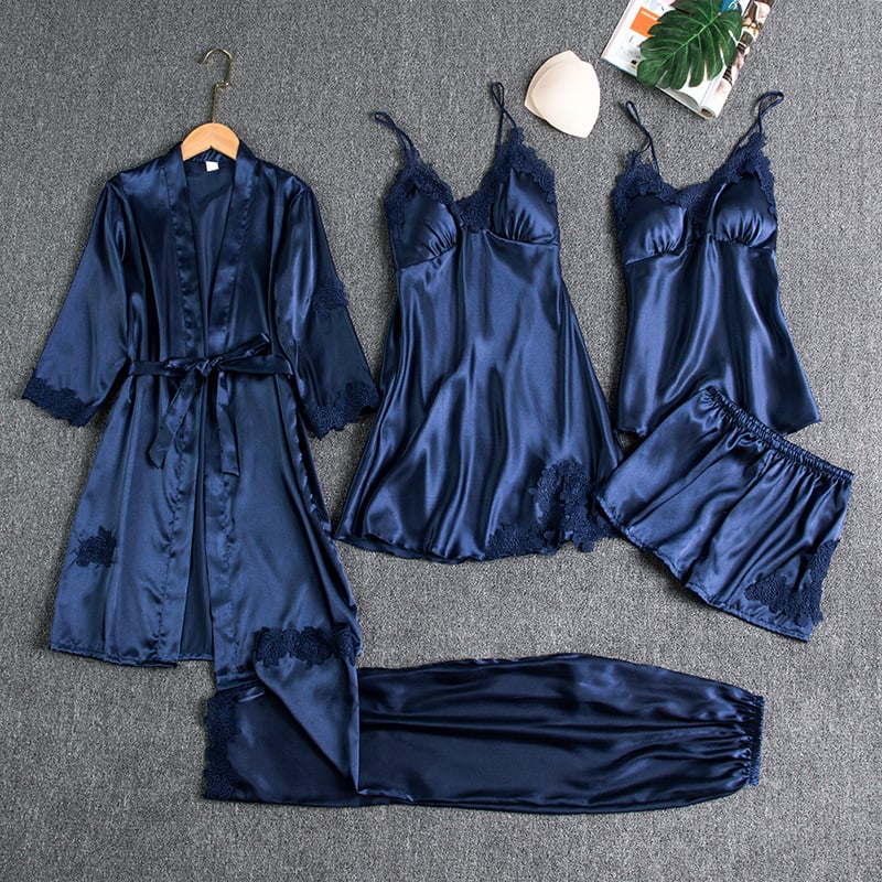 Valenzora | Luxurious Satin Nightdress Set