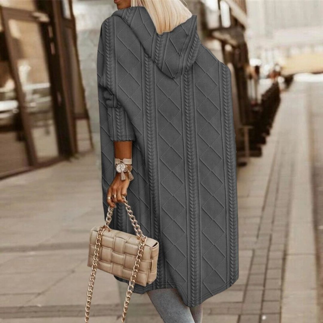 Valenzora | Stylischer langer Cardigan