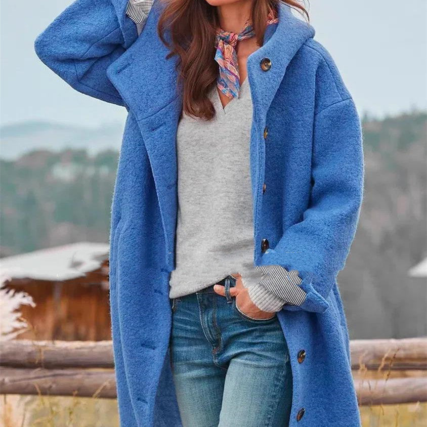 Valenzora | elegant solid-color coat