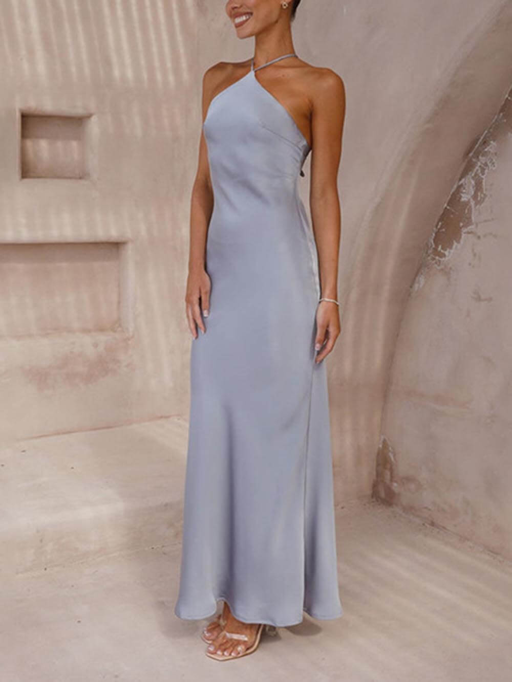 Valenzora | Halter Formal Party Dress