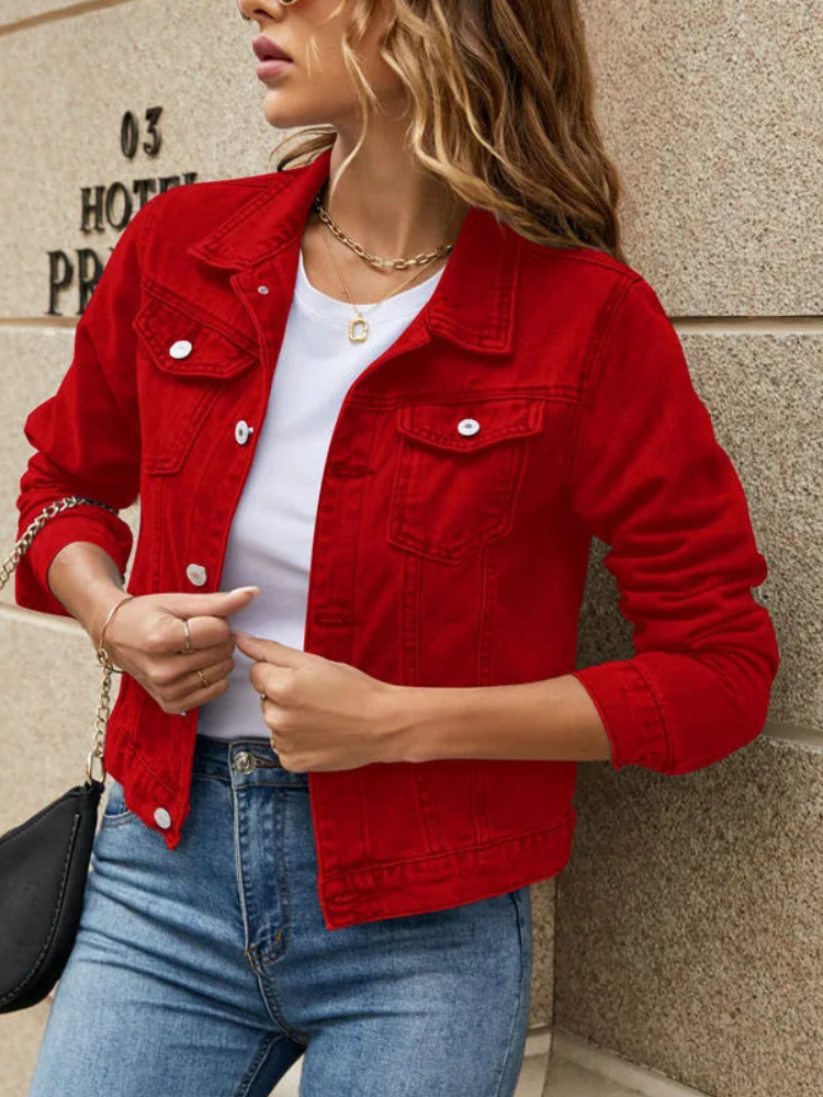 Valenzora | Short casual denim jacket