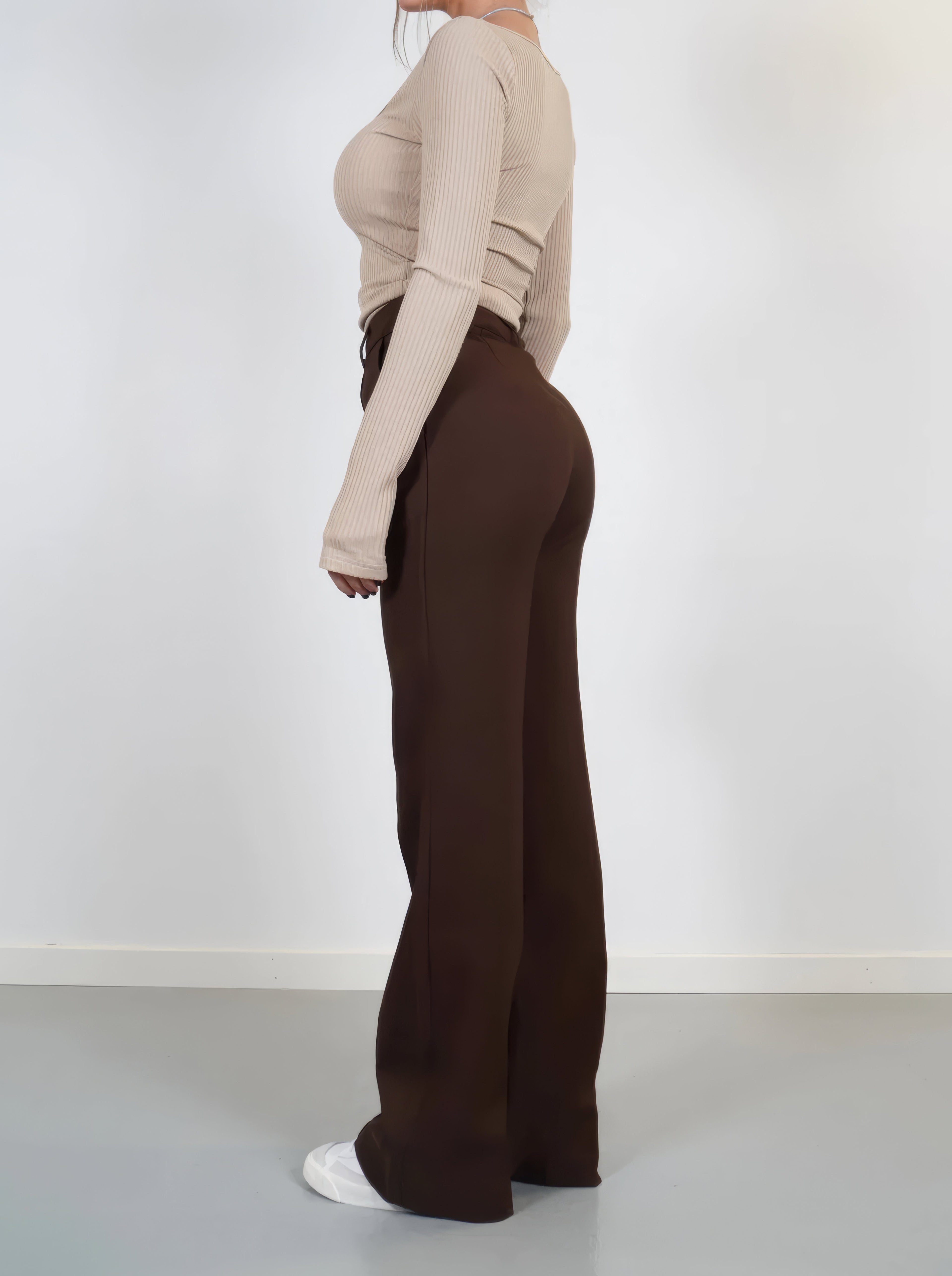 Valenzora | Wide-leg trousers - High waist - Various colours - Fits all body shapes