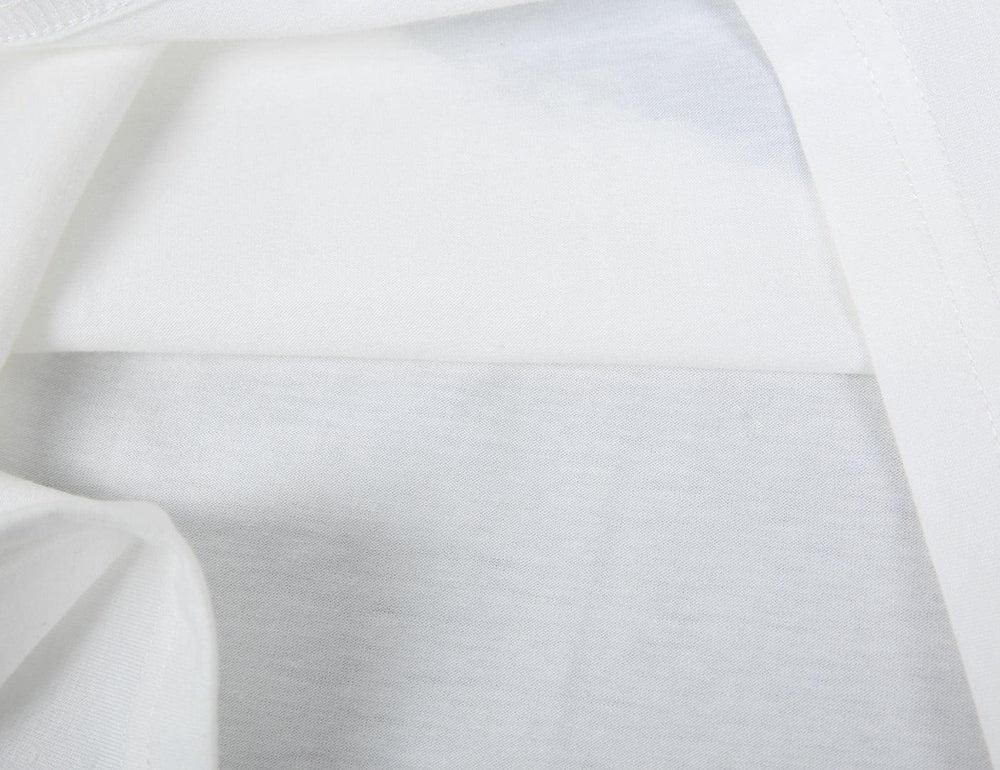 Valenzora | Feder-T-Shirt mit kurzen Ärmeln
