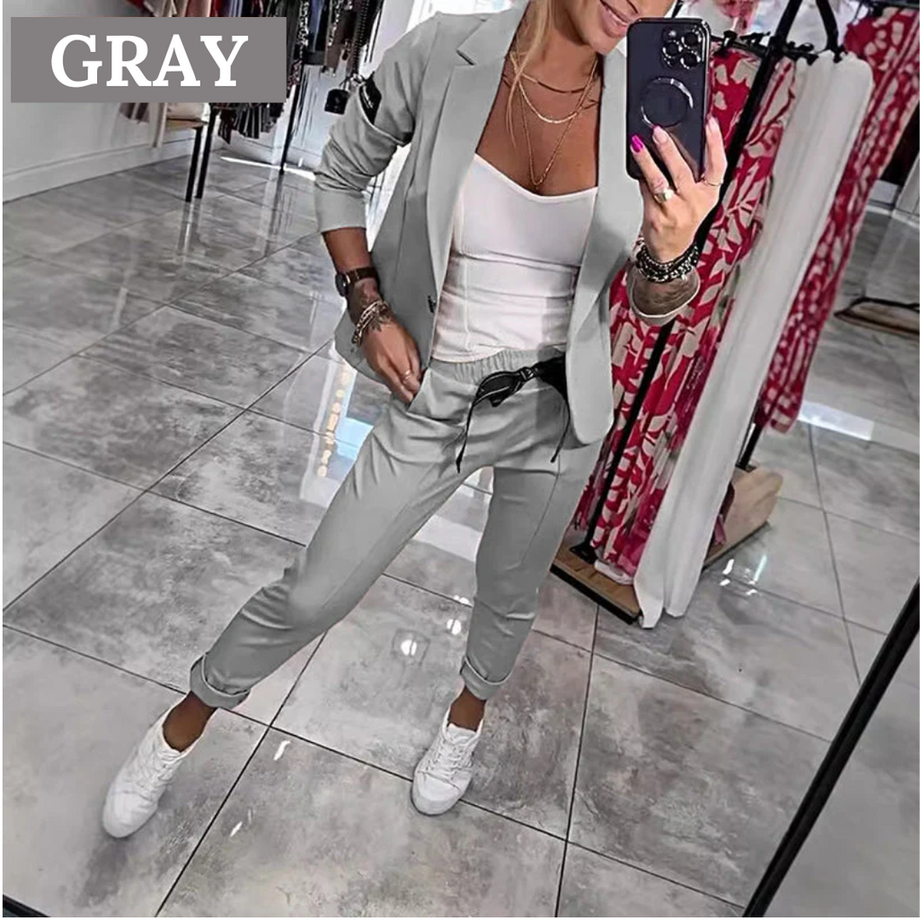Valenzora | 2-piece set consisting of a casual blazer and trousers