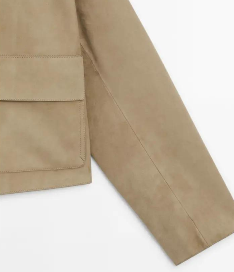 Valenzora | Klassische Wildlederjacke