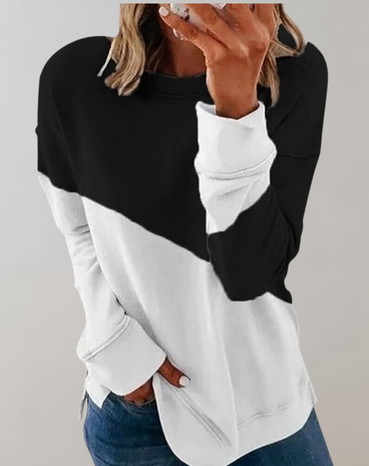 Valenzora - O-neck sweatshirt for women