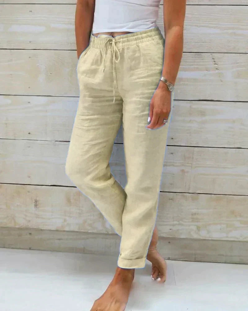 Valenzora | Elegante Leinenhose für Damen