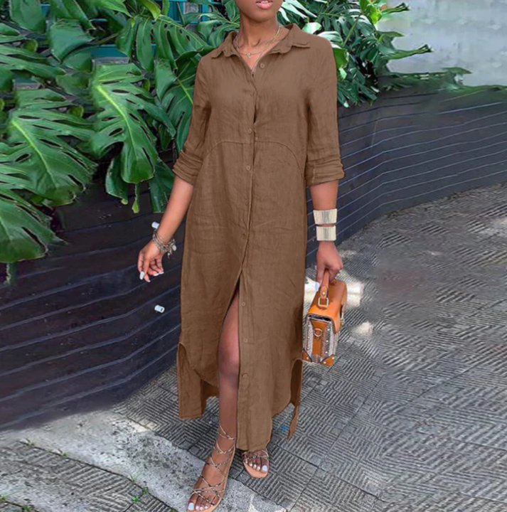 Valenzora | Comfortable linen dress