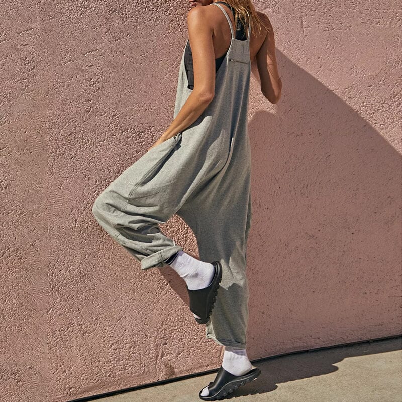 Valenzora | Loose Wide Leg Sleeveless Jumpsuit for Women