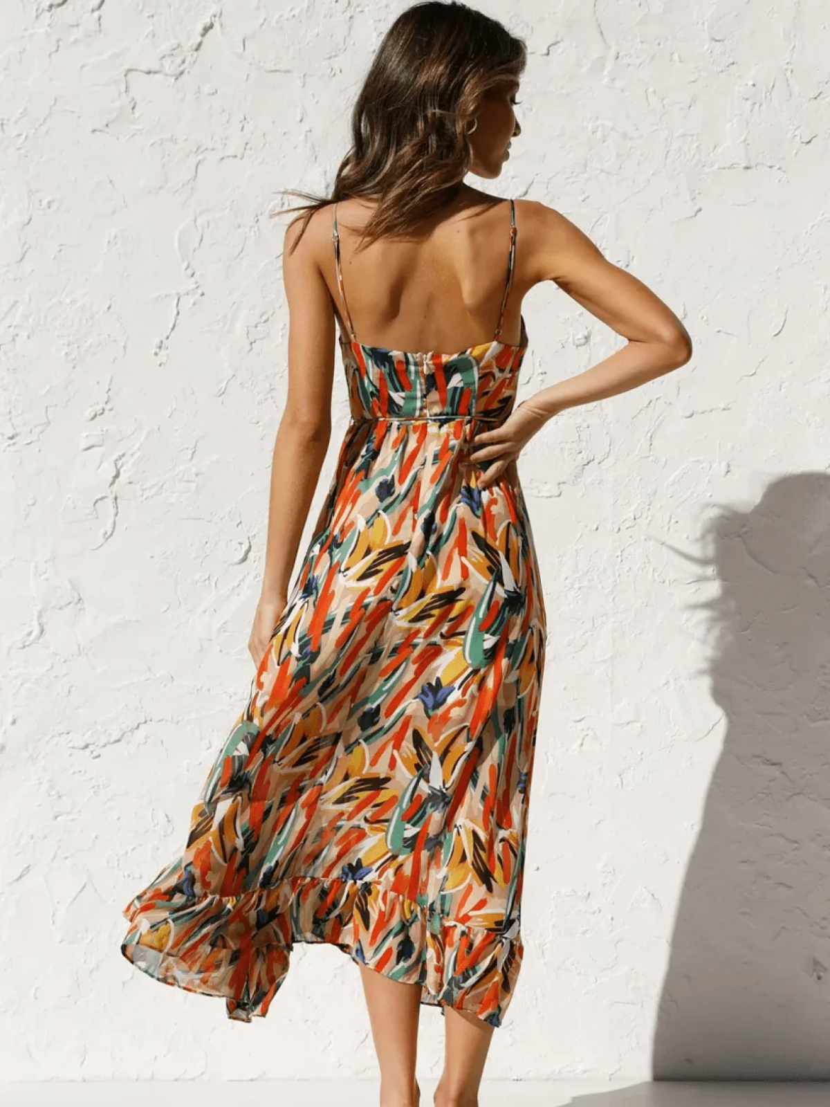 Serena™ – Buntes Midikleid