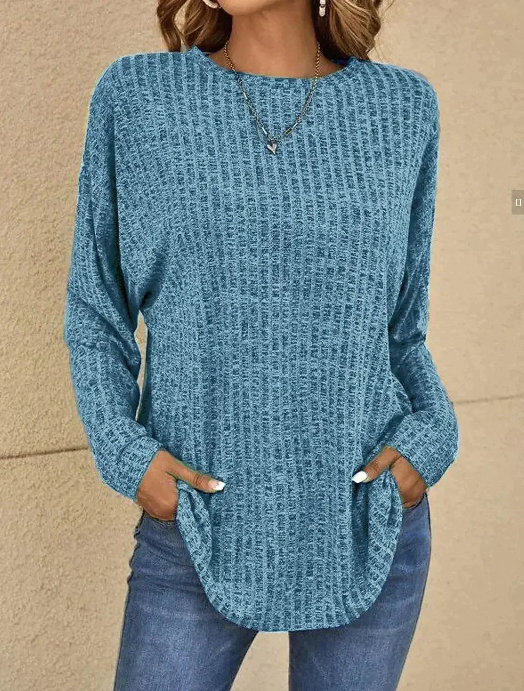 Amara™ - Relaxed textured sweater