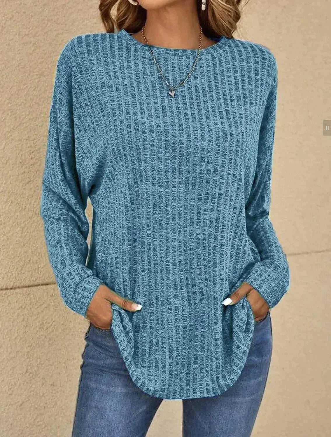 Amara™ - Relaxed textured sweater