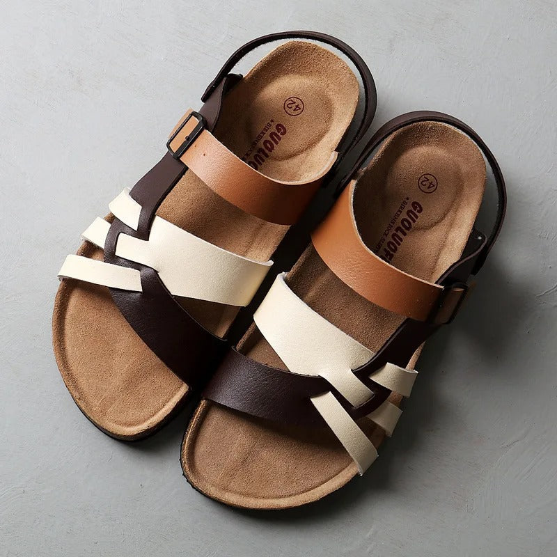 Valenzora | Klassische Ledersandalen