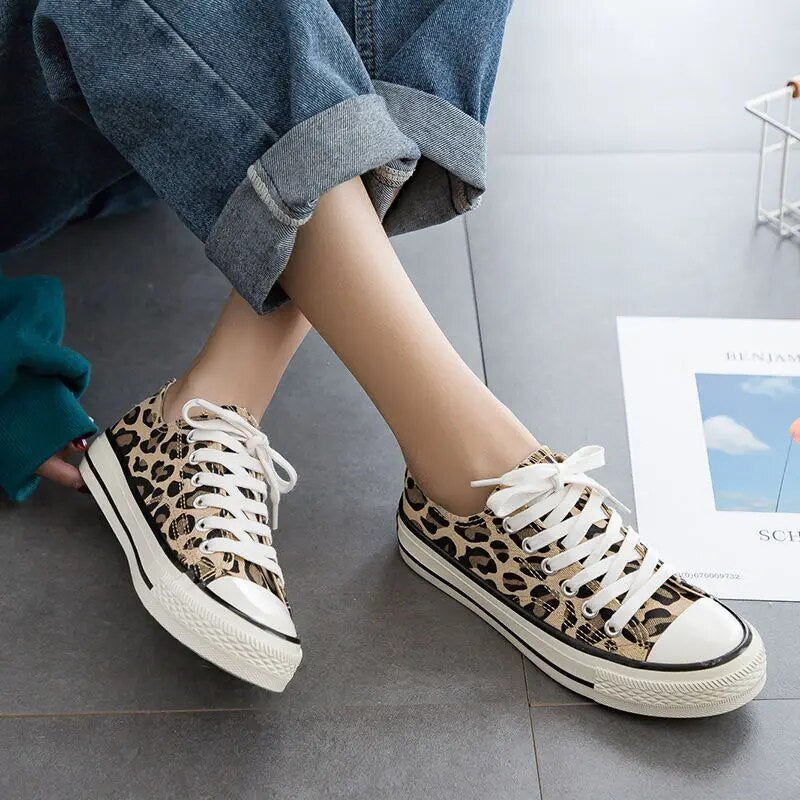 Valenzora | Leopard Sneakers