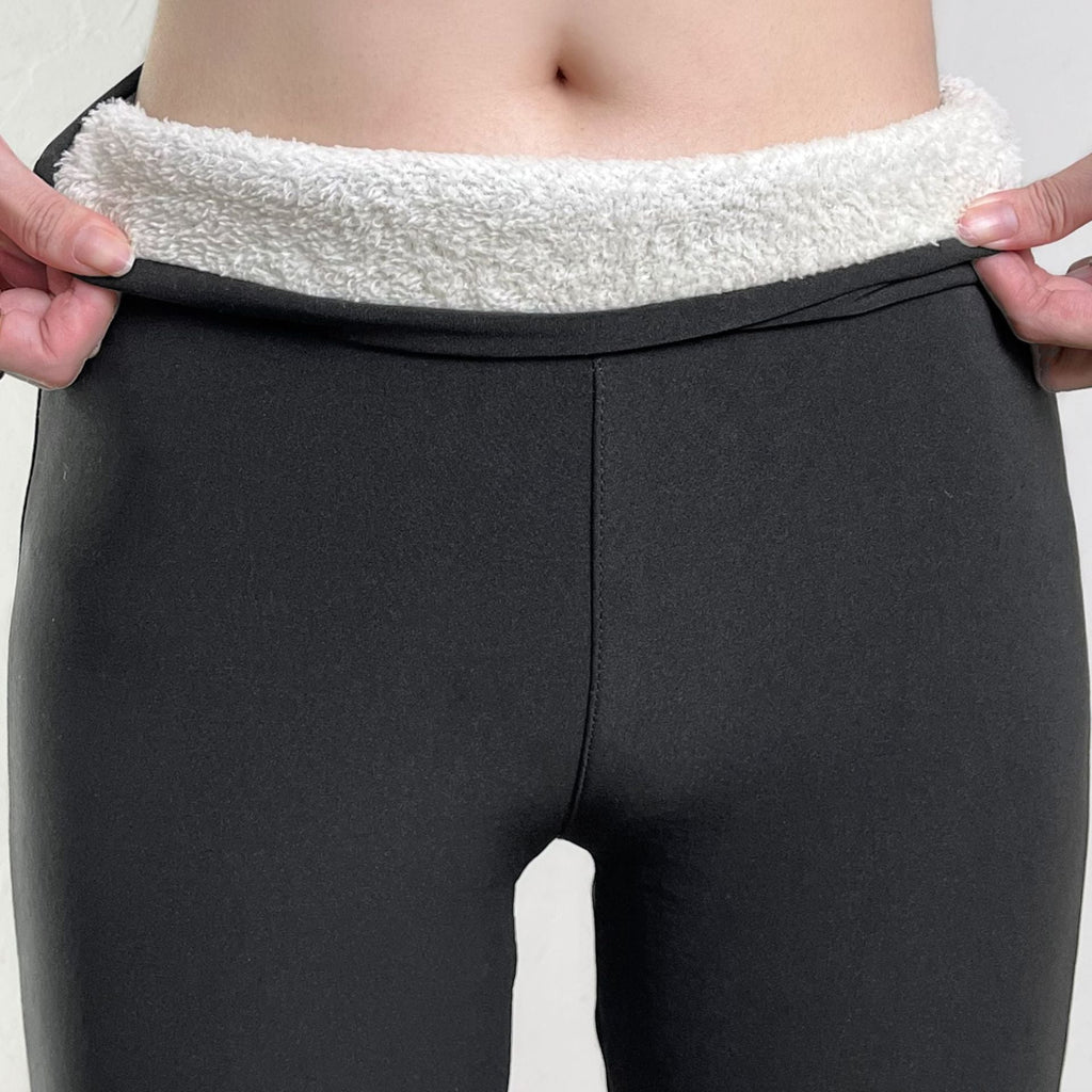 Valenzora | Lovely Fleece High Waist Wool Leggings