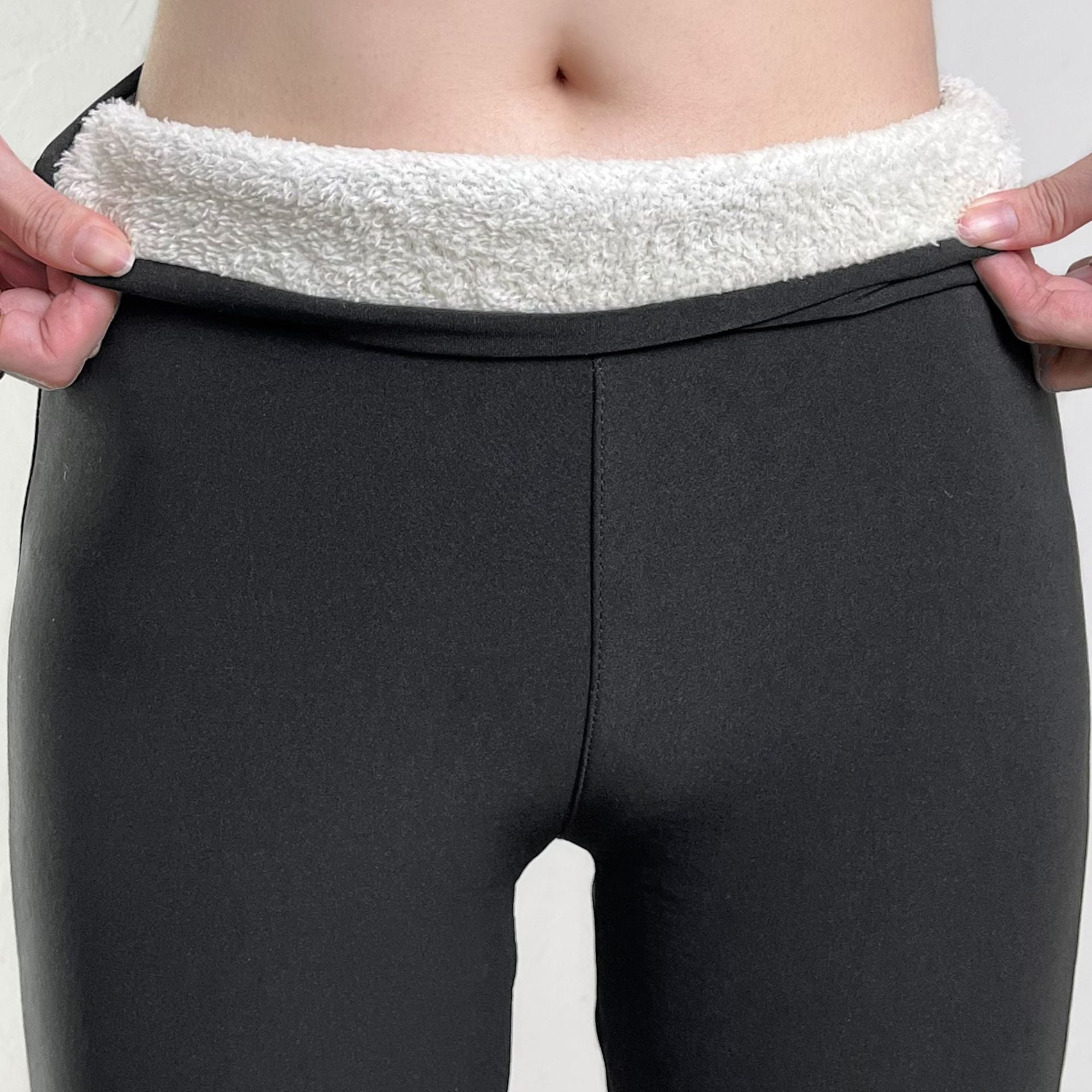 Valenzora | Lovely Fleece High Waist Wool Leggings
