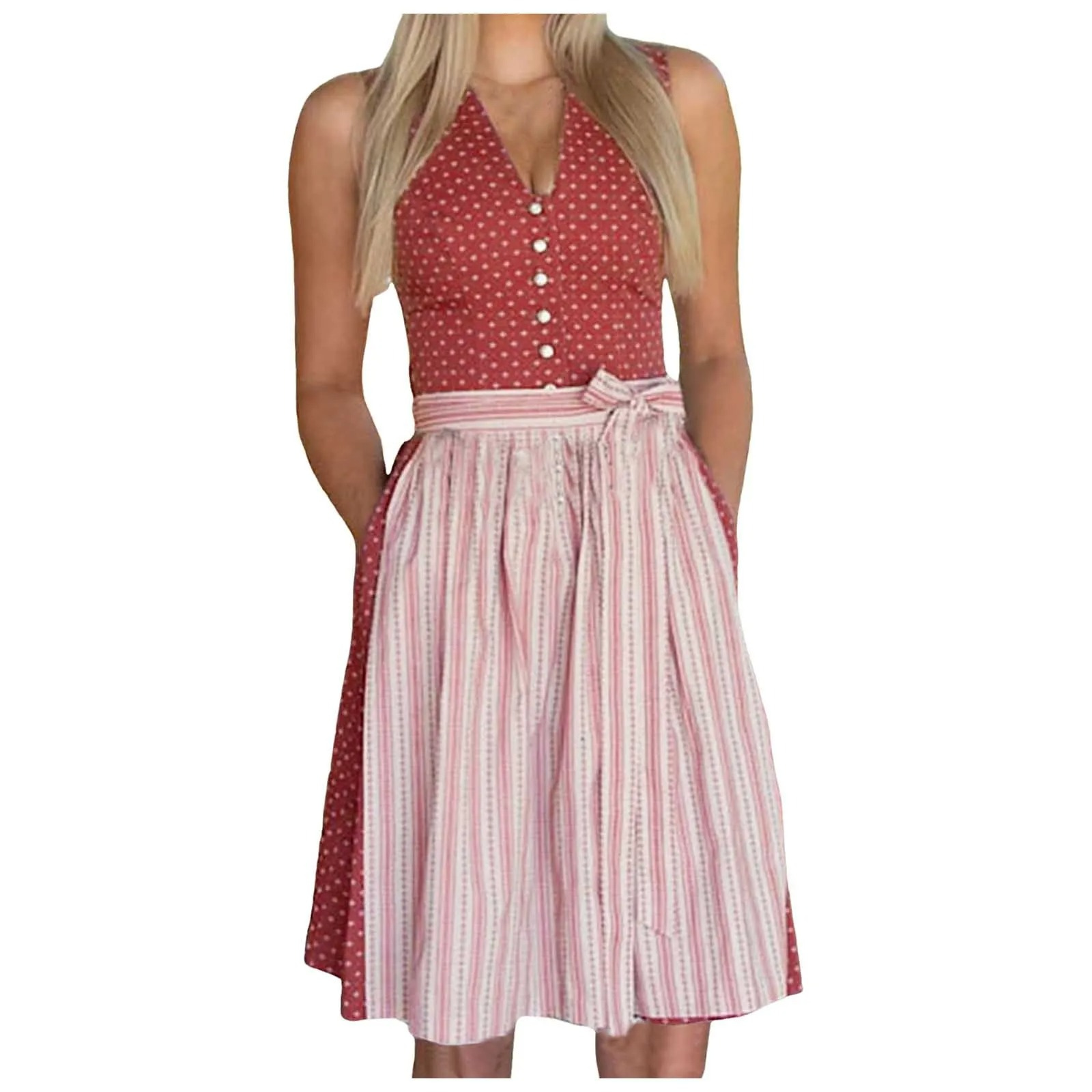 Valenzora | Women's traditional outfit with waist belt and embroidery