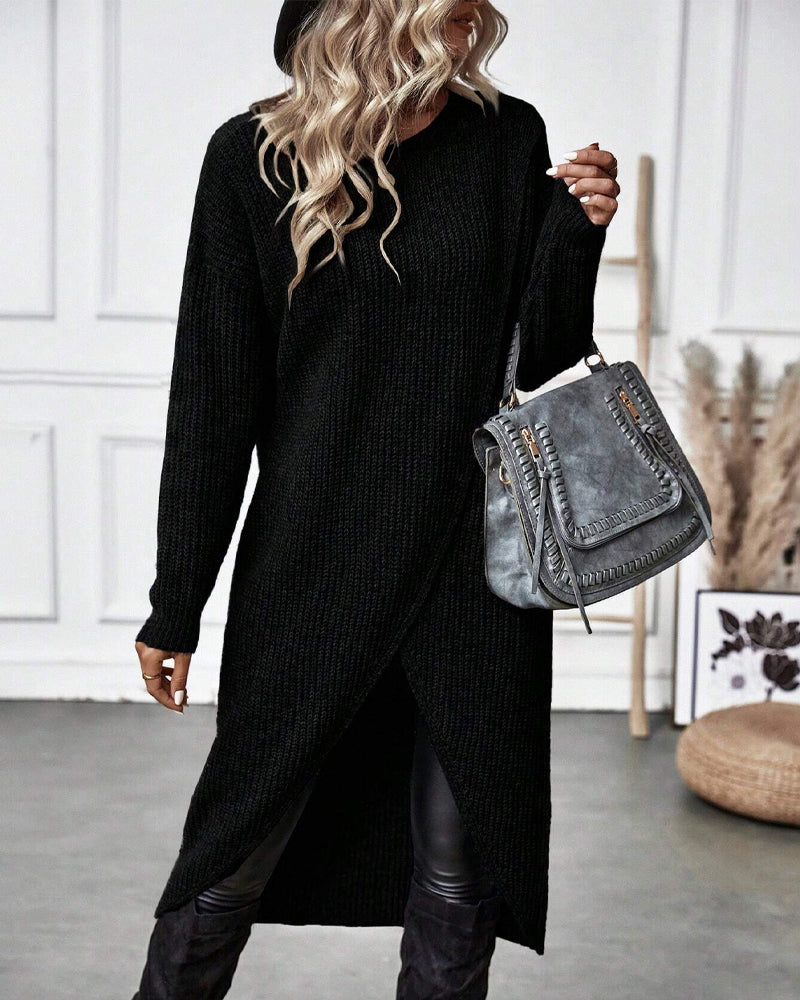 Valenzora | Winter Sweater Dress – Stylish and Warm for the Cold Season
