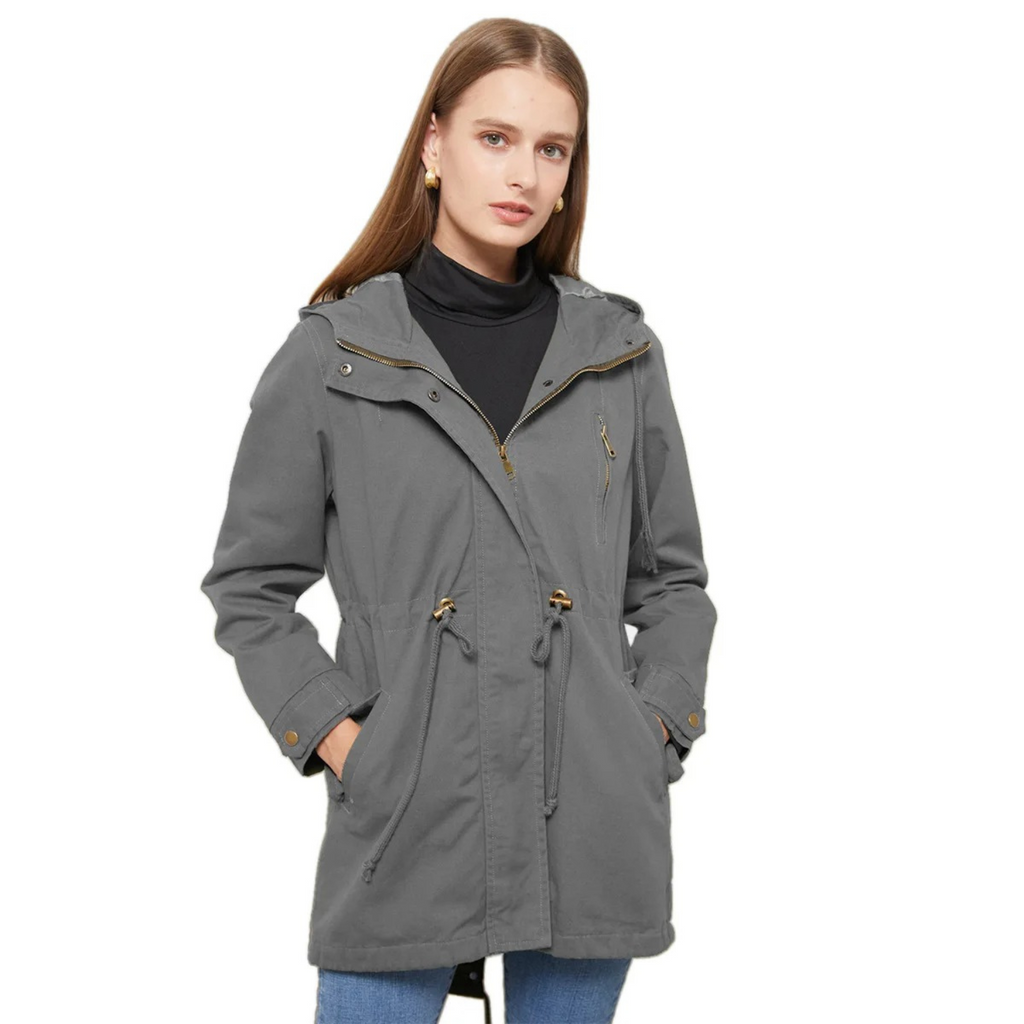 Valenzora | Casual Windproof Jacket with Hood